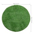 thumbnail image 2 of OULII simulated grass Circular Fake Grass Mat Green Plastic No Maintenance Required 1Pcs, 2 of 5