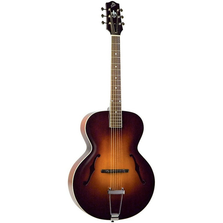 LOAR LH-600 Vintage Sunburst☆ The Loar LH-600 Hand-Carved Archtop Acoustic Guitar - Vintage