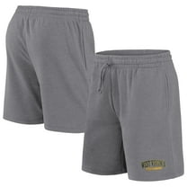 Men's Fanatics Branded Heathered Gray West Virginia Mountaineers Level Playing Field Shorts