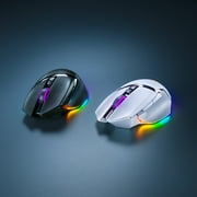 Razer Basilisk V3 Pro Wireless Gaming Mouse, 2.4Ghz Bluetooth, White