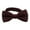 Dark Brown, variant on Adjustable Bow Ties Pre Tied Bow Tie Fashion Soft Child Polyester Boys Tux Bowties Kids Bow Tie for Banquet Stage Performance Orange