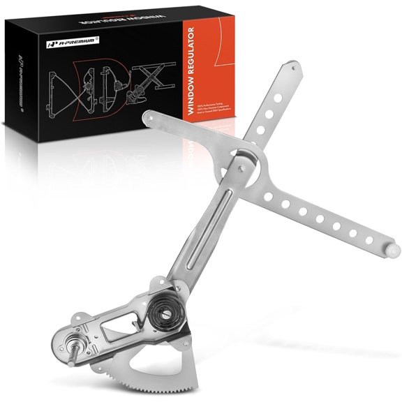 A-Premium Manual Window Regulator Compatible with Chevrolet GMC C1500 C2500 C3500 K1500 K2500 Suburban K3500 Front Passenger Side Fits select: 1997-1999 CHEVROLET TAHOE K1500