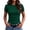 GN2, variant on CUSTG Women T-Shirts Crew Neck Ribbed Short Sleeve T Shirt Slim Fit Fashion Versatile Shirts