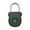 Black, variant on Gym Locker Lock Fingerprint Padlock Buy It Smart Padlock Biometric Padlock with Keyless Outdoor Waterproof Padlock for Luggage Doors Backpacks
