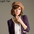 thumbnail image 2 of ruhuadgb Classic Solid Color Winter French Style Beret Artist Hat Casual Women Cap Gift, 2 of 8