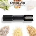 thumbnail image 4 of Easter Cordless Electric Coconut Grater, Automatic Stainless Steel Shredder Machine for Fresh Coconut, Mothers Day Gifts Portable Kitchen Gadget for Baking Dessert and Food Preparation, Black, 4 of 6