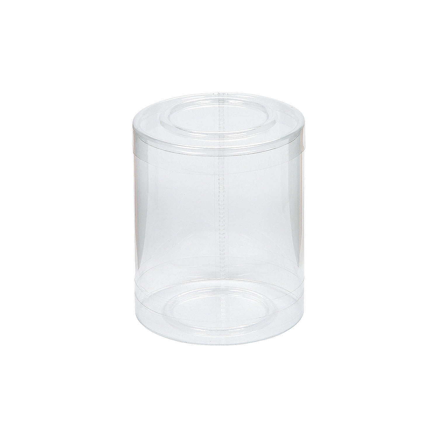 Plastic Round Cylinder Boxes (Dz) Party Supplies 12 Pieces