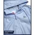 thumbnail image 7 of Reebok Womens Rain Jackets - Lightweight Hooded Waterproof Shell Windbreaker for Women (XS-3X), 7 of 7