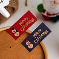 thumbnail image 1 of Vintage Kraft Paper Baking Packaging Christmas Tree Red And Green Hot Stamping Sealing Stickers Gift Stickers Decorative Stickers 10pcs Set, 1 of 6