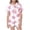 F192-Pink, variant on FYDUU Girls Pajamas 2 Piece Set Kids Button Down Sleepwear Pink Floral Print Short Sleeve Shirt Shorts Pajama Sets Daily Loungewear 12-13 Years