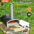 thumbnail image 2 of Horno para pizza VEVOR OUTDOOR DE 12 pulgadas a leña con termómetro, 2 of 5