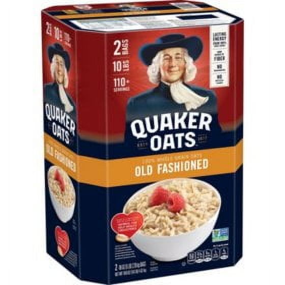 Quaker Old Fashioned Oats 160 oz.2 count.pack of 4