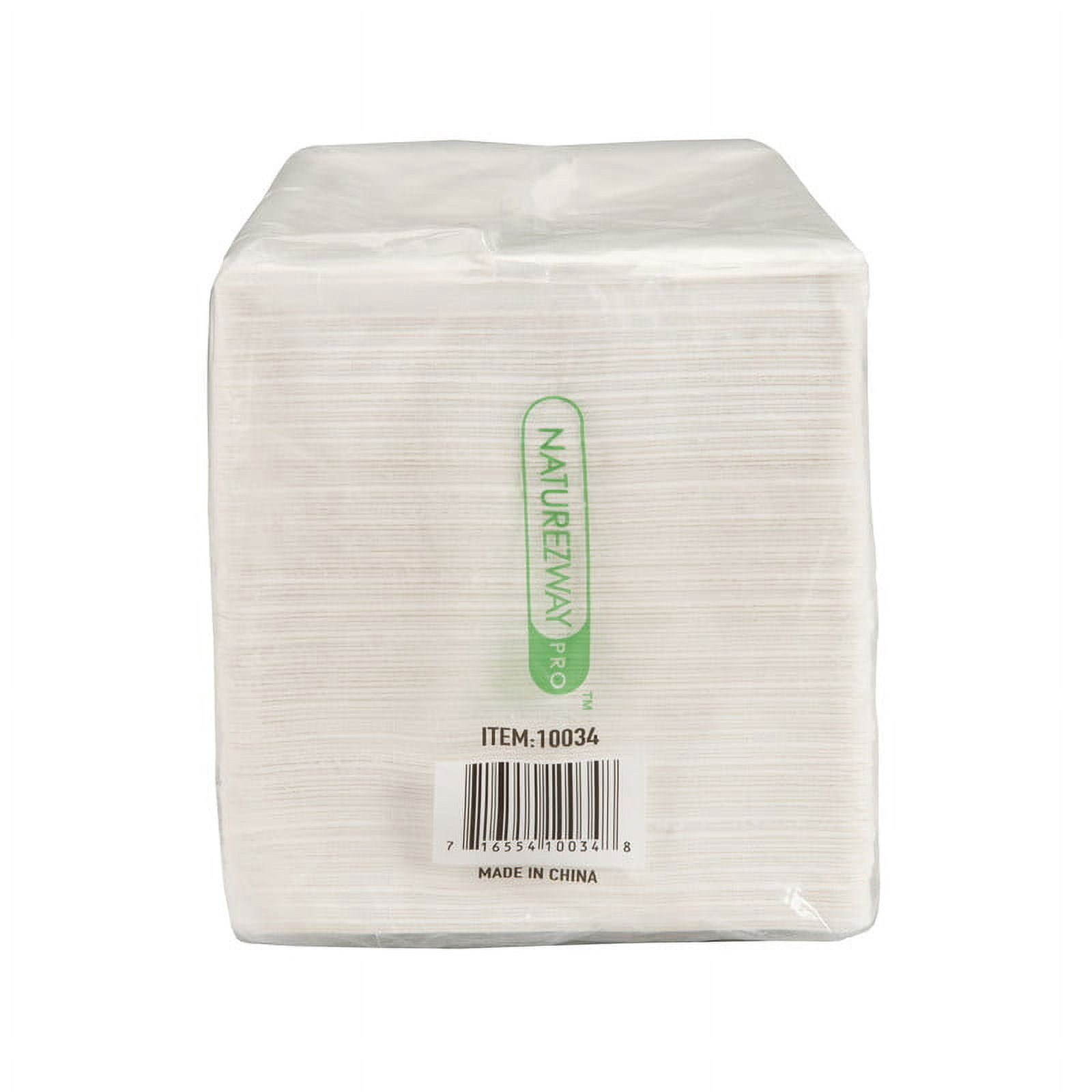 Naturezway Pro 10" x 500 Count Bamboo & Sugarcane Disposable Paper Plates