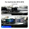 thumbnail image 4 of ZWNAV Dual 12.3 inch for Audi A6/A6L 2013-2018 GPS Navigation Android 13 Car Radio CarPlay Multimedia Player Head Stereo Unit HD Screen, 4 of 13