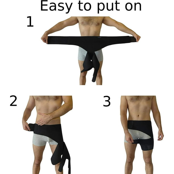 Faja Para Cadera Ortho-Wrap Para Alivio Del Dolor De Ciática: Faja De Soporte Unisex Con Material Transpirable, Diseño Antideslizante Y Ajuste Universal - Foto 4