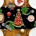 thumbnail image 2 of Christmas Table Runner Table Cover New Year Winter Xmas Decor Christmas Decorations for Home Party, 2 of 5