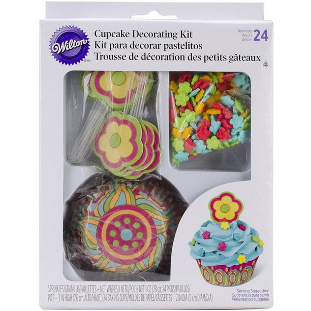 Wilton Cupcake Decorating Kit, Flower 24 ct. 4158039