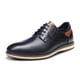 thumbnail image 1 of Zapatos Oxford Casual de Hombre Bruno Marc Azul Marino Talla 8, 1 of 9