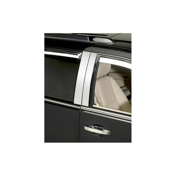 Putco 402610 Classic Decorative Stainless Steel Door Pillar Post Trim Set Fits select: 2007-2014 CADILLAC ESCALADE