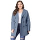 thumbnail image 3 of Abrigo Agnes Orinda Cruzado SolaMuesTalGrande Azul T 3XL, 3 of 6