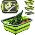 thumbnail image 1 of Tabla de cortar plegable innovadora, ayudante de cocina multifunción plegable, diseño que ahorra espacio para un fácil almacenamiento y uso portátil al aire libre, ideal para acampar, hacer, 1 of 5