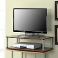thumbnail image 3 of Convenience Concepts Designs2Go XL Two-Tier TV Swivel in Cherry Wood Finish, 3 of 3