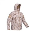 thumbnail image 4 of IROINNID Men's Hoodie Storm Jacket Long Sleeve Camoflage Loose Warm Fleece Waterproof Soft Rain Jacket, 4 of 8