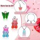 thumbnail image 3 of 40pcs/65pcs Acrylic Butterfly Charms And Bear Candy Pendant Set, 3 of 5