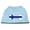 Baby Blue, variant on Pet Dog Cat Shirt Screen Printed, "Bone Shaped Finland Flag"