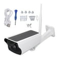 thumbnail image 2 of Cámara de Seguridad, Alta de Aarma de Cámara Solar Conergía Solar 1080p 2MP Deteción de Movimiento de Audio de Audio Bidireccional para exteriores interiores, 2 of 7
