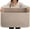 Brown variegated, variant on 75L Large Blanket Basket, Storage Baskets with Handle, Rectangle Woven Cotton Rope Basket, Toy Organizer Bins, 22" x 17"x 12" in,Charcoal Black