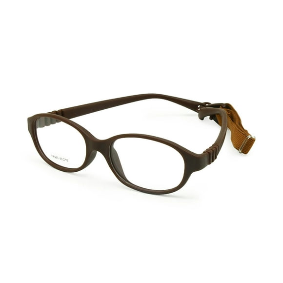 Optical Children Boys Glasses Frame One-piece No Screw,Bendable Girls Flexible Eyeglasses Size 50/16 Age 8-10Yrs