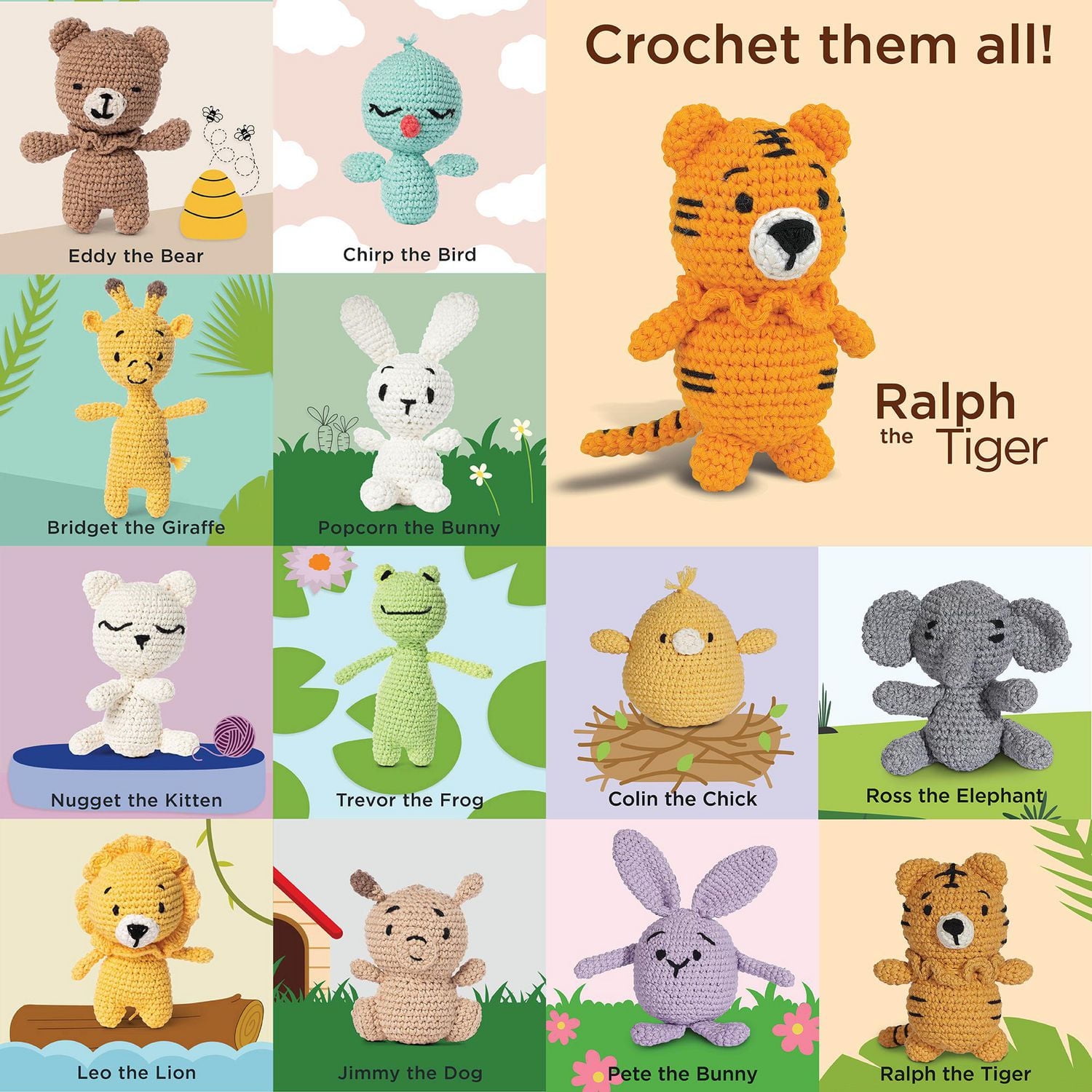 Red Heart™ AMIGURUMI Crochet Collection Kit