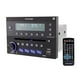 thumbnail image 1 of iRV Technology iRV32V2 AM/FM/CD/DVD/MP3/MP4/entrada y salida HDMI con ARC/Digital 2.1/sonido envolvente/Bluetooth/CEC/NFC, radio estéreo para vehículos recreativos de montaje en pared de 3 zonas con c, 1 of 5