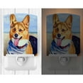 thumbnail image 2 of Caroline's Treasures 7363CNL Corgi Beach Bandana Ceramic Night Light, 6x4x3", multicolor, 2 of 2