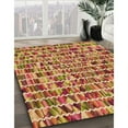 thumbnail image 2 of Ahgly Company Indoor Rectangle Patterned Cantaloupe Orange Area Rugs, 6' x 9', 2 of 6