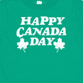 thumbnail image 4 of Inktastic Happy Canada Day with Distressed Maple Leaves Boys or Girls Baby T-Shirt, 4 of 5