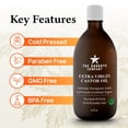 thumbnail image 2 of Aceite de ricino The Goodbye Company, 120 ml, orgánico prensado en frío, 2 of 6