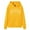 Yellow-C, variant on 2025 Puawkoer Hooded sweater 1PC Sweatshirt Clothes Women Womens Clothing Hoodies Camo Hoodie White Fox Hoodie Womens Slim Sweatshirts Pullover Hoodies Artificial Short Velvet Sweaters Long Sleeve W