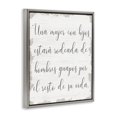 thumbnail image 4 of Stupell Industries Rodeada de Hombres Guapos Inspirational Quotes & Sayings Painting Gray Floater Framed Art Print Wall Art, 17 x 21, 4 of 10