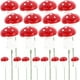 thumbnail image 1 of 20 piezas de palillos para pastel con forma de hongo, adornos para cupcakes, decoración para tartas para fiestas temáticas de la jungla, 1 of 8
