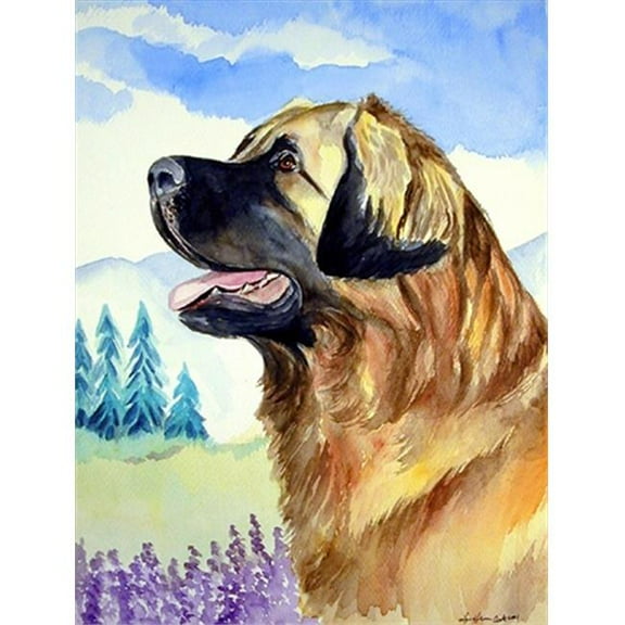 Leonberger Flag Canvas House Size