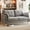 Light Grey, variant on BedLuxury 62’’ Wide LoveSeat,2-seat Chenille sofa with 2 Pillows for Living Room and Small Spaces, Green