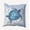 Peri, variant on Simply Daisy 16" x 16" Turtle Friend Decorative Throw Pillow, Aqua (1 count)