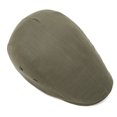 thumbnail image 6 of Men's Classic Herringbone Newsboy Cap Cotton Flat Hat with Adjustable Fit Washed Beret Style for Golf Driving Cabbie Casual Look (AG), 6 of 8