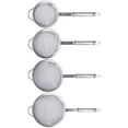 thumbnail image 3 of 4Pcs 304 Stainless Steel Colander Skimmer Spoon Oil Filter Grid Scoop for Hot Pot, 3 of 5