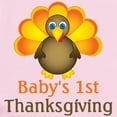thumbnail image 2 of CafePress - Baby's 1St Thanksgiving Infant Bodysuit - Baby Light Bodysuit, Size Newborn - 24 Months, 2 of 4
