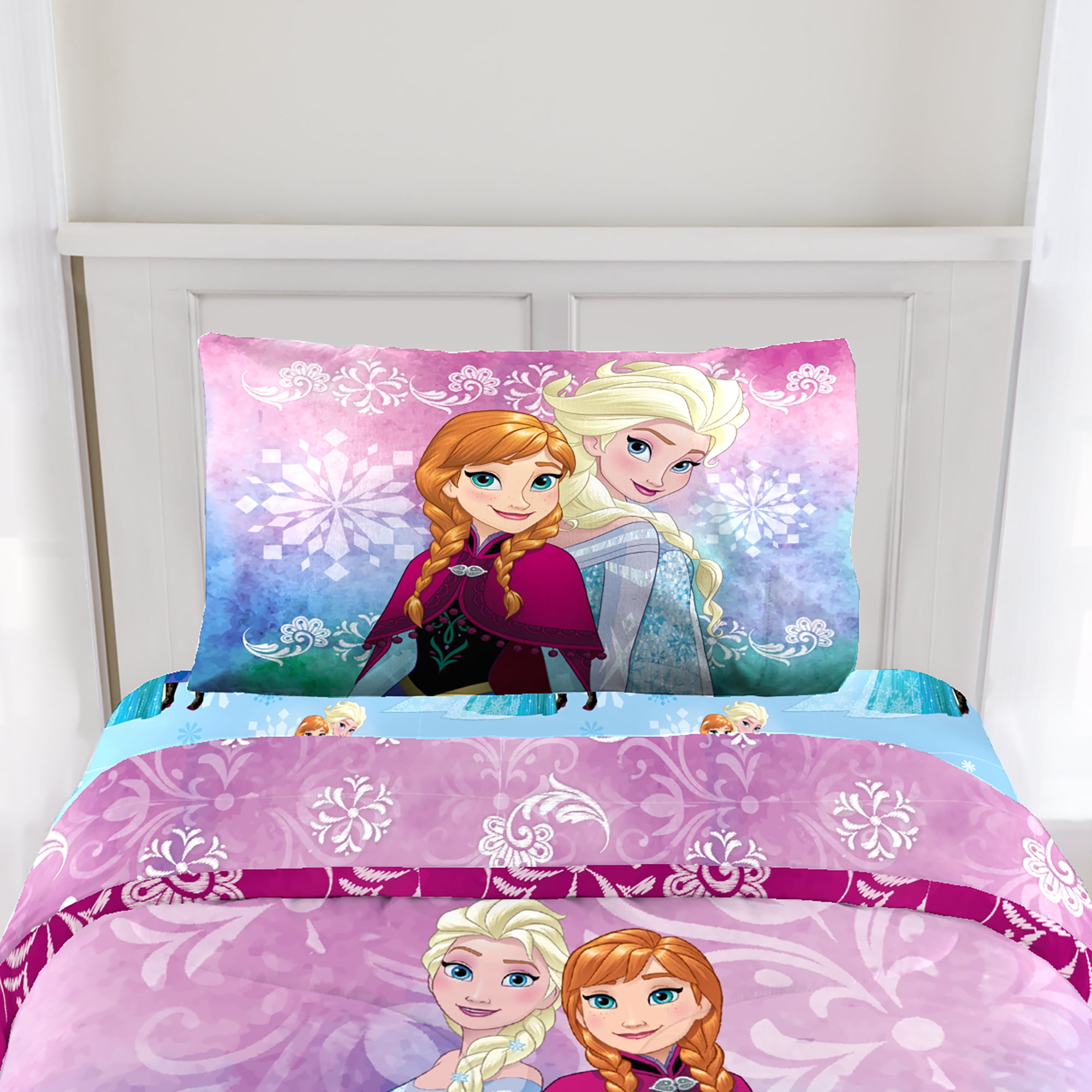 Disney Frozen 2Pc Comforter and Sham Set, Kids Bedding ...