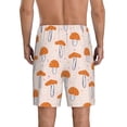 thumbnail image 4 of Lsque Mushrooms Mens Sleep Pajama Shorts,Short Pajama Pants, Cotton Ultra-Soft Knit-Small, 4 of 9