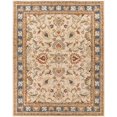 thumbnail image 3 of Hauteloom Cookstown Wool Living Room, Bedroom Area Rug - Traditional - Blue, Brown, Red - 9'9"-Round, 3 of 19